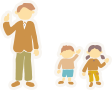 親子二代の地元密着体制