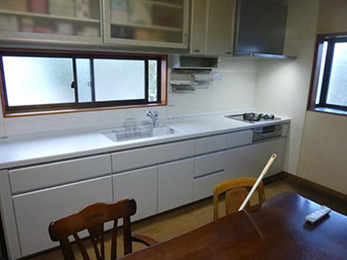 キッチンの細かい施工も、しっかり行っていただけました。