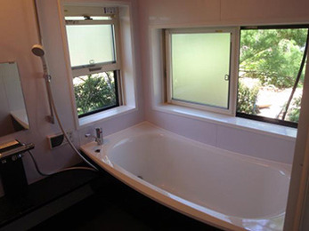 浴室が広くなり、リゾート感のあるクレイドル浴槽で毎日のバスタイムが楽しくなりそうです。