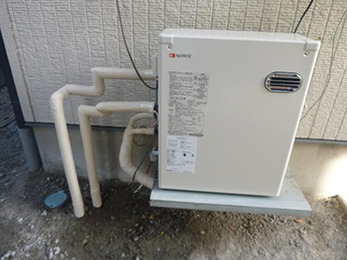 給湯器が故障を起こしていたので、これからは安心して使えます。