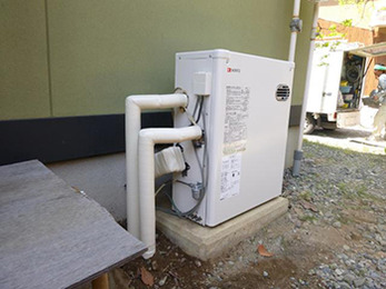 石油給湯機の不具合も解決し、とても嬉しいです。