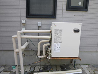 半日で給湯器の取替えが終わり、感動しました。