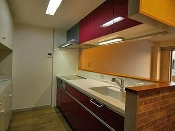 お洒落で落ち着いた印象の内装になりました。