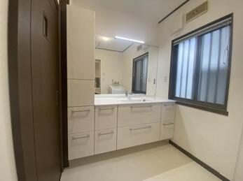 ユニットバスと洗面化粧台をリフォームしました