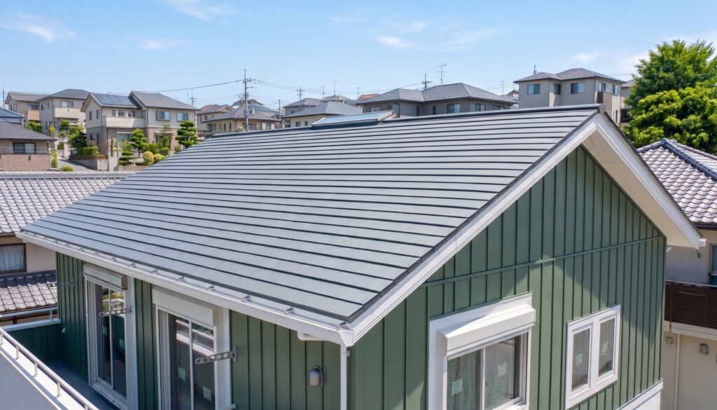 屋根カバー工法リフォーム｜屋根を撤去せず、性能と美観を一新