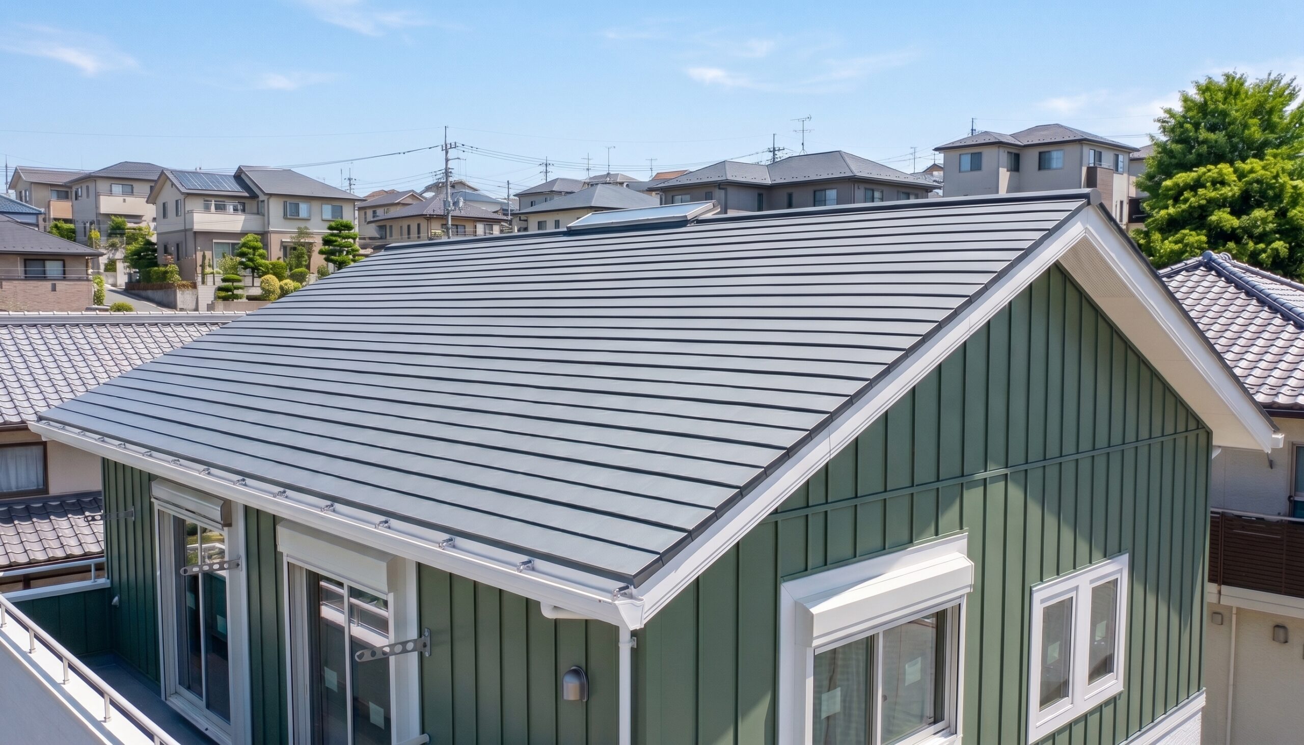 屋根カバー工法リフォーム｜屋根を撤去せず、性能と美観を一新