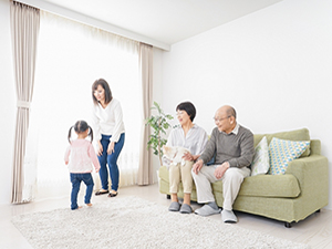 家族の暮らし方に応じた改修