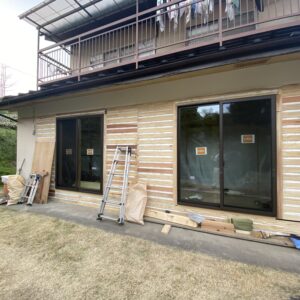 木摺り打設