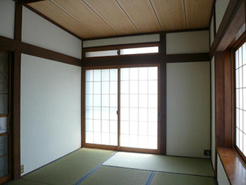 山ノ内町 Y様邸 和室の自然素材リフォーム施工事例