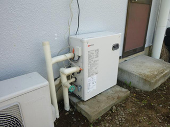 長野市　石油ふろ給湯器取替えリフォーム　Ｋ様