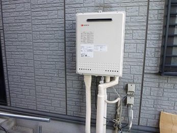 長野市　ガスふろ給湯機取替リフォーム　Ｍ様