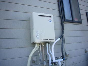 小布施町 O様邸 ガスふろ給湯器取り替えリフォーム施工事例