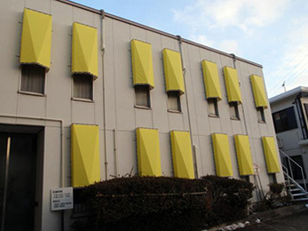 長野市 M様邸 日除けシート張り替えリフォーム施工事例
