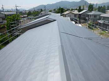 長野市　アパート屋根葺き替えリフォーム　Ｎ様