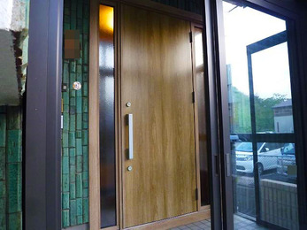 飯綱町 Ｍ様邸 玄関ドア取替工事