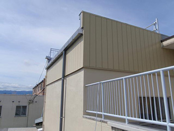 長野市　外壁リフォーム　工場