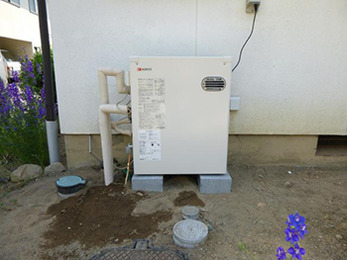 須坂市　石油ふろ給湯器取替え　Ｍ様
