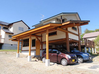 長野市　雪除け下屋工事　A様