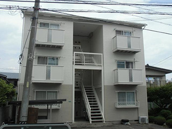 長野市　外壁塗装リフォーム　Kハイツ