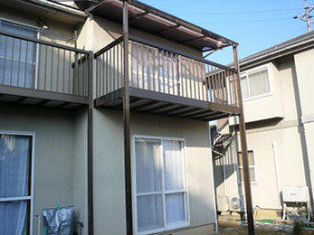 長野市青木島 G様邸 バルコニー設置リフォーム施工事例