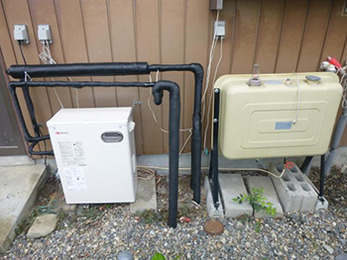 長野市　給湯機取替えリフォーム　N様